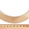 Alloy Wide Choker Necklaces for Women NJEW-C090-01G-3