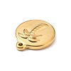 304 Stainless Steel Pendants STAS-I334-13G-2
