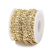 Rack Plating Brass Curb Chains CHC-F018-08G-01-3