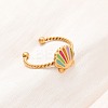 304 Stainless Steel Cuff Rings for Women RJEW-D334-02A-G-1