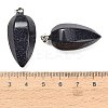 Synthetic Blue Goldstone Pendants GG-K002-16N-3
