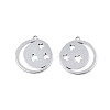 Non-Tarnish 201 Stainless Steel Pendants STAS-T063-184P-3