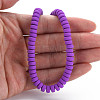 Handmade Polymer Clay Beads Strands CLAY-N008-55-6
