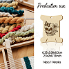 14Pcs 14 Style Plywood Thread Winding Boards WOOD-WH0060-09-2