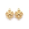 Baroque Style Zinc Alloy Connector Charms FIND-TAC0015-10LG-1