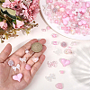 250Pcs 14 Styles Transparent Acrylic Beads TACR-PA0001-14-3