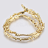 Electroplated Non-magnetic Synthetic Hematite Beads Strands G-E495-11B-2