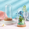 Glass Dome Cover AJEW-WH0505-27-5