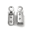 Tarnish Resistant 304 Stainless Steel Folding Crimp Ends STAS-P319-40P-1