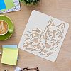 Plastic Reusable Drawing Painting Stencils Templates DIY-WH0172-321-3