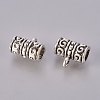 Antique Silver Tibetan Style Tube Tube Bails LS-LF10587Y-2