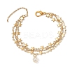 304 Stainless Steel Multi-layered Bracelets BJEW-JB12241-01-2