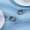 2Pcs 304 Stainless Steel Interlocking Ring Pendants STAS-LP0002-84P-1