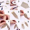 DIY Jewelry Findings Kits DIY-TA0008-51-15