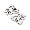 Non-Tarnish 316 Surgical Stainless Steel Charms STAS-Q314-19P-2