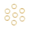 Brass Closed Jump Rings KK-D257-01G-10-1