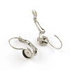 Tarnish Resistant Smooth Surface 304 Stainless Steel Leverback Earring Findings LS-X-STAS-R065-63-1