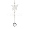 201 Stainless Steel Connector Charms and Glass Suncatchers HJEW-JM04732-02-2
