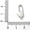 304 Stainless Steel Lobster Claw Clasps STAS-P423-04P-3