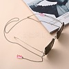 304 Stainless Steel Eyeglasses Chains AJEW-EH00207-03-4