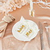 24Pcs Acrylic Name Card Holders TACR-FH0001-17A-5