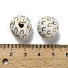 St. Patrick's Day Series Printed Schima Wood European Beads WOOD-V002-01F-3