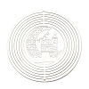 201 Stainless Steel Connector Charms/Links STAS-D386-05G-P-1