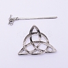 Tibetan Style Alloy Hair Forks OHAR-WH0016-35-2