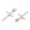 925 Sterling Silver Religion Cross Charms STER-T007-51P-2