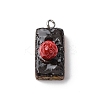 Opaque Resin Pendants LS-RESI-A050-02-1