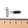 Natural Fluorite Pendants X-STAS-C120-01G-05-3