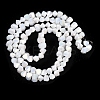 Electroplate Glass Beads Strands EGLA-B009-05A-12-3