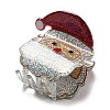 Christmas Theme Glitter Acrylic Claw Hair Clips LS-PHAR-R179-03-2