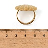 304 Stainless Steel Cuff Open Rings for Women SA-CBAF040-09G-3