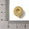 Brass Micro Pave Cubic Zirconia Beads KK-H487-25G-17-3