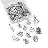 60Pcs 12 Styles Tibetan Style Alloy Pendants ST-CJ0002-56-3