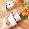 Flat Microfiber Imitation Leather Cord LC-WH0006-07C-06-3