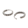 316 Surgical Stainless Steel Hoop Earrings EJEW-D096-05E-AS-2