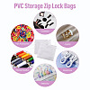 20Pcs Transparent PVC Storage Resealable Bags ABAG-TADJ0001-02-8