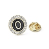 Letter Enamel Pins JEWB-S042-03O-G-2