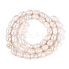 Natural Cultured Freshwater Pearl Beads Strands PEAR-N029-01B-2