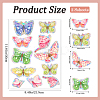 PVC Waterproof Shopwindow Decorative Sticker DIY-WH20007-17D-2