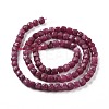 Natural Ruby Beads Strands G-P488-05-3
