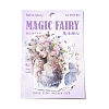 10Pcs Magic Fairy Waterproof PET Self-Adhesive Decorative Stickers DIY-M053-05D-1