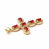 Rack Plating Brass Cubic Zirconia Pendants KK-G456-25G-03-3