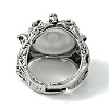 Evil Eye Alloy Acrylic Adjustable Rings RJEW-K275-51AS-01-3