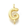 Brass Connector Charms KK-P295-01G-G-1