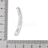 304 Stainless Steel Curved Tube Beads STAS-M071-03A-P-4