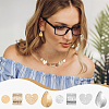 48Pcs 8 Styles Brass Pendants KK-GA0002-29-5