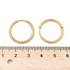 Ion Plating(IP) 304 Stainless Steel Huggie Hoop Earrings LS-EJEW-F111A-20mm-G-3